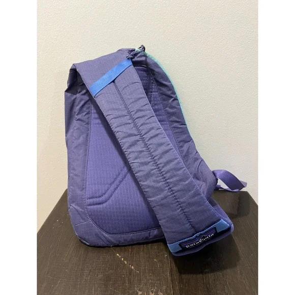 Patagonia Atom Sling 8L Backpack Bag Purple Orange Ripstop 48262 One Size - Picture 2 of 7
